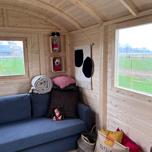 Slapen bij paarden